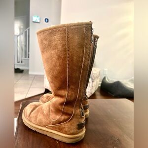 UGG Tall Knightsbridge Tan Boots size 36